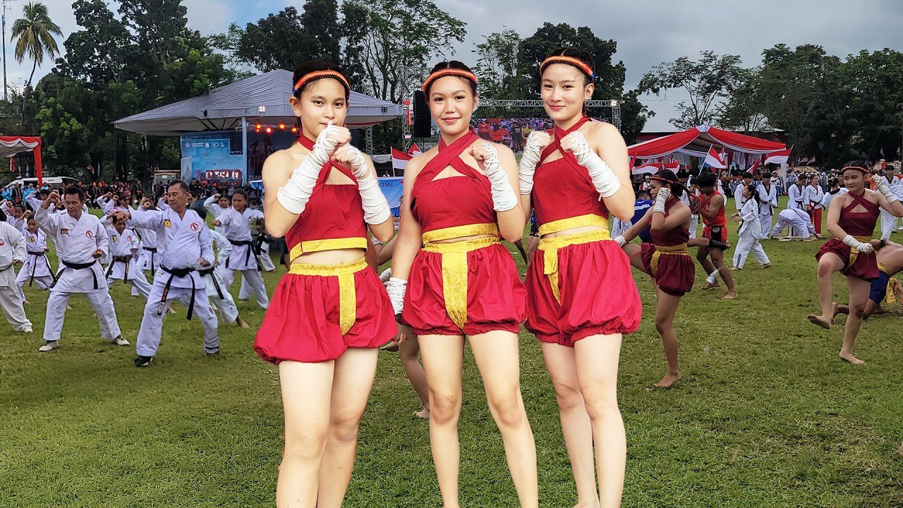 Muaythai Performance at Peristiwa Merah Putih